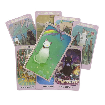 Pamestos tuščiavidurės Taro kortos Būrimo kaladė angliškų versijų leidimas Oracle stalo žaidimai vakarėliui