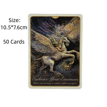Whispers Of Love Oracle Cards A 50 Tarot English Visions Divination Edition Deck Borad Playing Games