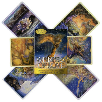 Whispers Of Love Oracle Cards A 50 Tarot English Visions Divination Edition Deck Borad Παίζοντας παιχνίδια