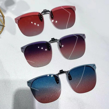 Oulylan Слънчеви очила с поляризирани лещи с щипка Мъже Жени Ултра леки слънчеви очила за шофиране Дневни и нощни лещи с щипка UV400 Очила