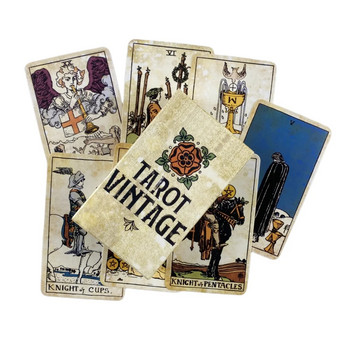 Ταρώ Vintage Cards A 78 Rider Deck Oracle English Visions Divination Edition Borad Παίζοντας Παιχνίδια