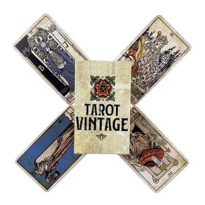 Tarot Vintage Cards A 78 Rider Deck Oracle English Visions Divination Edition Borad Igranje igara