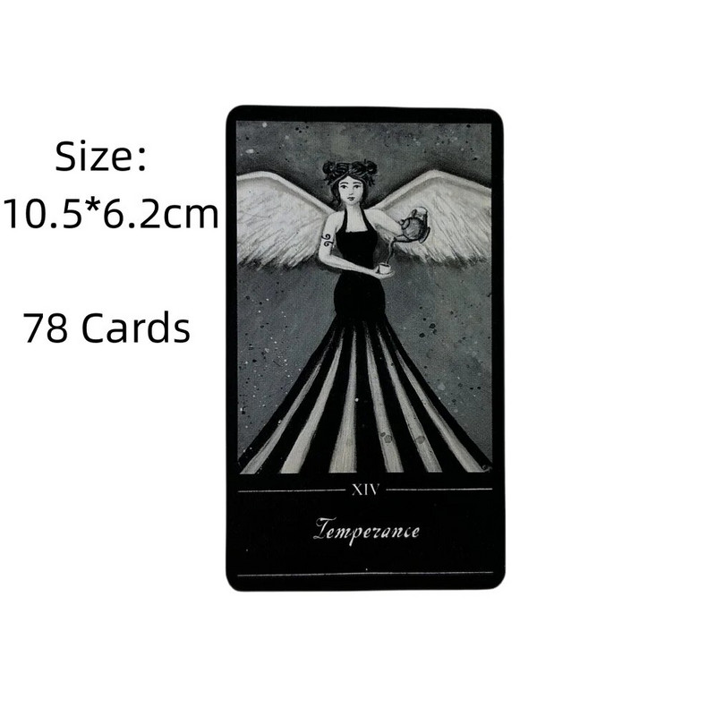The Phantom Tarot Cards A 78 Deck for Beginners Deck Oracle English Visions Divination Edition Borad Παίζοντας Παιχνίδια