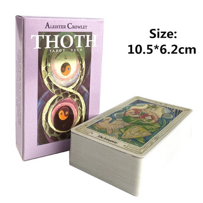 Kosmilised tsüklid Tarokaartide väljaanne Ennustamispakk täis ingliskeelne versioon Klassikalised Oracle lauamängud