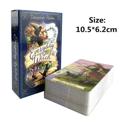 Kosmilised tsüklid Tarokaartide väljaanne Ennustamispakk täis ingliskeelne versioon Klassikalised Oracle lauamängud