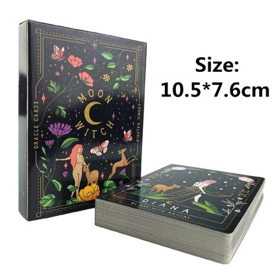 Kosmilised tsüklid Tarokaartide väljaanne Ennustamispakk täis ingliskeelne versioon Klassikalised Oracle lauamängud