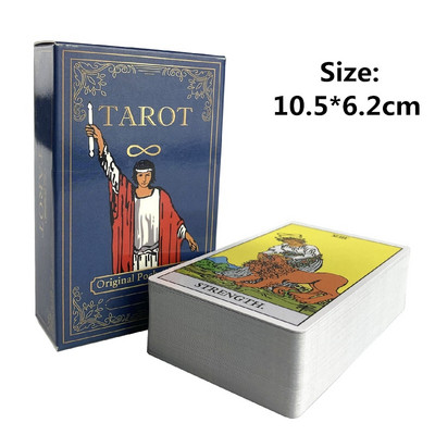 Kosmilised tsüklid Tarokaartide väljaanne Ennustamispakk täis ingliskeelne versioon Klassikalised Oracle lauamängud