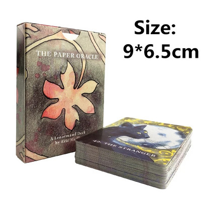 Kosmilised tsüklid Tarokaartide väljaanne Ennustamispakk täis ingliskeelne versioon Klassikalised Oracle lauamängud