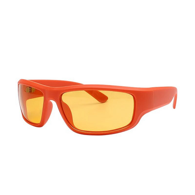 Retro taisnstūris vīriešiem Steampunk saulesbrilles sievietēm Y2K dizaineru modes kvadrātveida žalūzijas UV400 aizsargbrilles sievietēm sporta braukšanas saulesbrilles