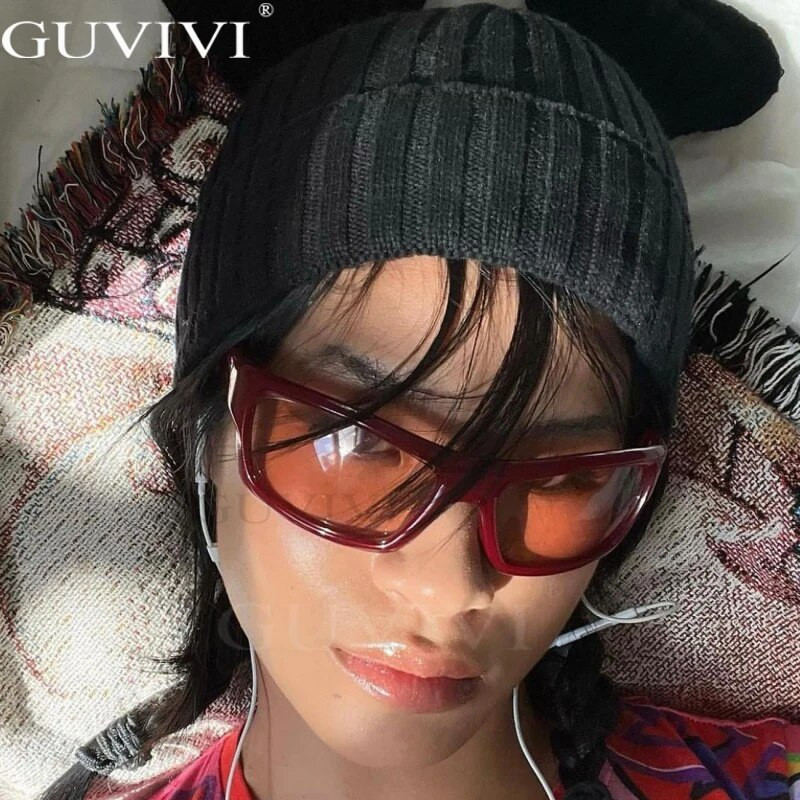 Retro taisnstūris vīriešiem Steampunk saulesbrilles sievietēm Y2K dizaineru modes kvadrātveida žalūzijas UV400 aizsargbrilles sievietēm sporta braukšanas saulesbrilles