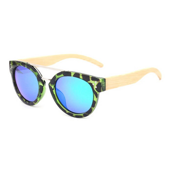 LONSY Дървени слънчеви очила от естествен бамбук Мъжки поляризирани маркови дизайнерски слънчеви очила за жени Сенници Женски очила против отблясъци UV400