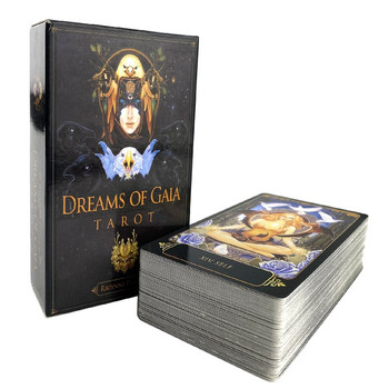 Ethereal Visions Illuminated Tarot Cards Deck Edition English Fate Divination Семейно парти Оракул Настолна игра Гадаене