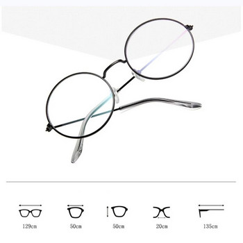 RBRARE 2023 Кръгли сладки секси ретро слънчеви очила Дамски метални прозрачни ретро модни слънчеви очила с цветни океански лещи