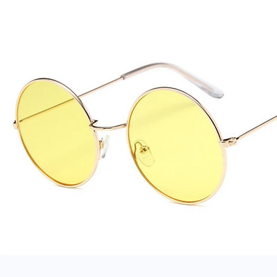 RBRARE 2023. gada apaļas, jaukas, seksīgas retro saulesbrilles sievietēm, metāla caurspīdīgas, senlaicīgas, modernas, krāsainas, okeāna lēcas saulesbrilles