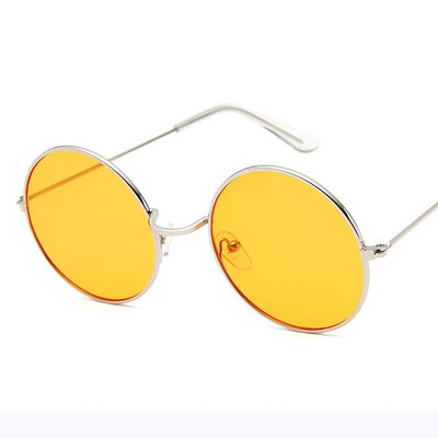 RBRARE 2023. gada apaļas, jaukas, seksīgas retro saulesbrilles sievietēm, metāla caurspīdīgas, senlaicīgas, modernas, krāsainas, okeāna lēcas saulesbrilles