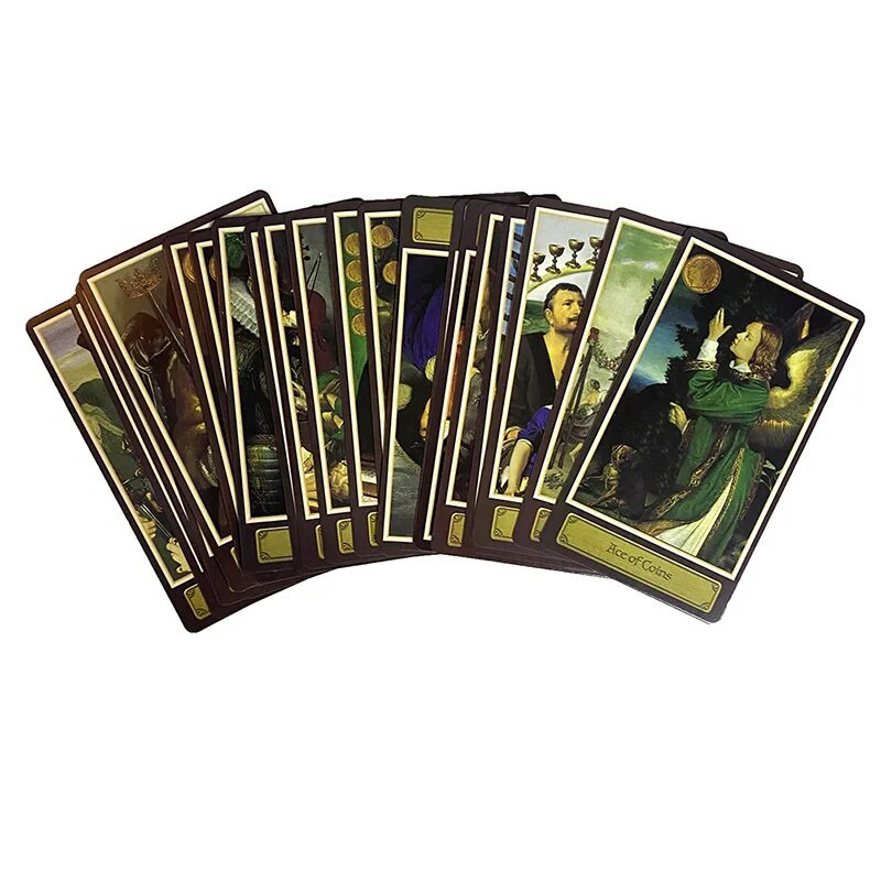 Jauns Hot Touchstone Tarot Jautājiet un uzziniet mītisko likteņa zīlēšanu laimes spēlēm ģimenes taro kārtis