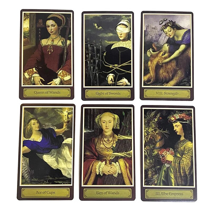 Jauns Hot Touchstone Tarot Jautājiet un uzziniet mītisko likteņa zīlēšanu laimes spēlēm ģimenes taro kārtis