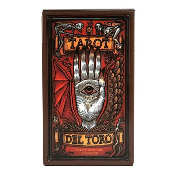 Tarot Del Toro Παιχνίδια με κάρτες Oracle Divination Game Deck Party Κάρτες αστρολογίας Oracle Cards παιχνίδι για γυναίκες Κάρτες Ταρώ για κορίτσια