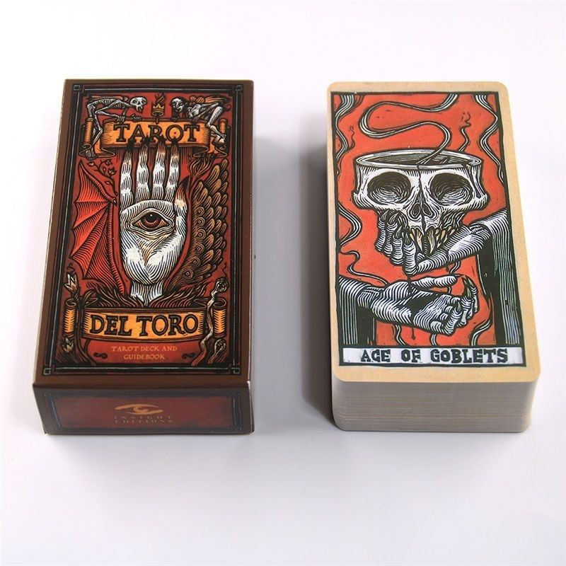 Tarot Del Toro Kāršu spēles Orākula zīlēšanas spēle Klāja ballīte Astroloģijas kārtis Orākula kāršu spēle sievietēm Meiteņu Taro kārtis