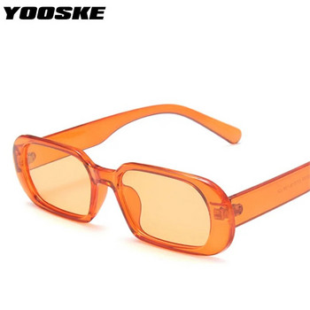 Марка YOOSKE Малки слънчеви очила Дамски модни овални слънчеви очила Мъжки ретро зелени червени очила Дамски стил за пътуване UV400 очила