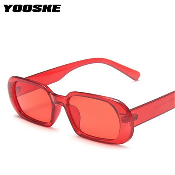 YOOSKE Επώνυμα μικρά γυαλιά ηλίου Γυναικεία μόδα Οβάλ γυαλιά ηλίου Ανδρικά Vintage πράσινα κόκκινα γυαλιά Γυναικεία γυαλιά ταξιδιού UV400