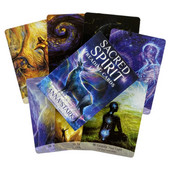 Svētā Gara lasīšana Orākula kārtis Taro zīlēšanas klājs English Vision Edition galda spēle ballītei