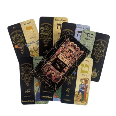 Kotač godine Tarot karte Špil za proricanje Engleske verzije Izdanje Oracle Board Igranje igre za zabavu