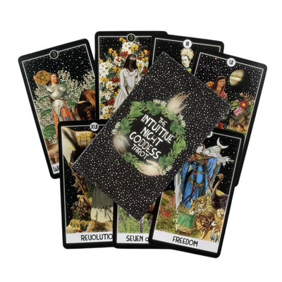 Kotač godine Tarot karte Špil za proricanje Engleske verzije Izdanje Oracle Board Igranje igre za zabavu