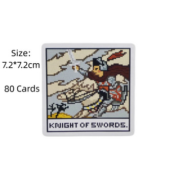 Fantasy Tarot Deck Cards A 80 Oracle English Visions Divination Edition Deck Borad Παίζοντας παιχνίδια