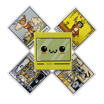 Fantaasia Taro kaardipakk 80 Oracle English Visiions Ennustamisväljaanne Borad Mängumängud