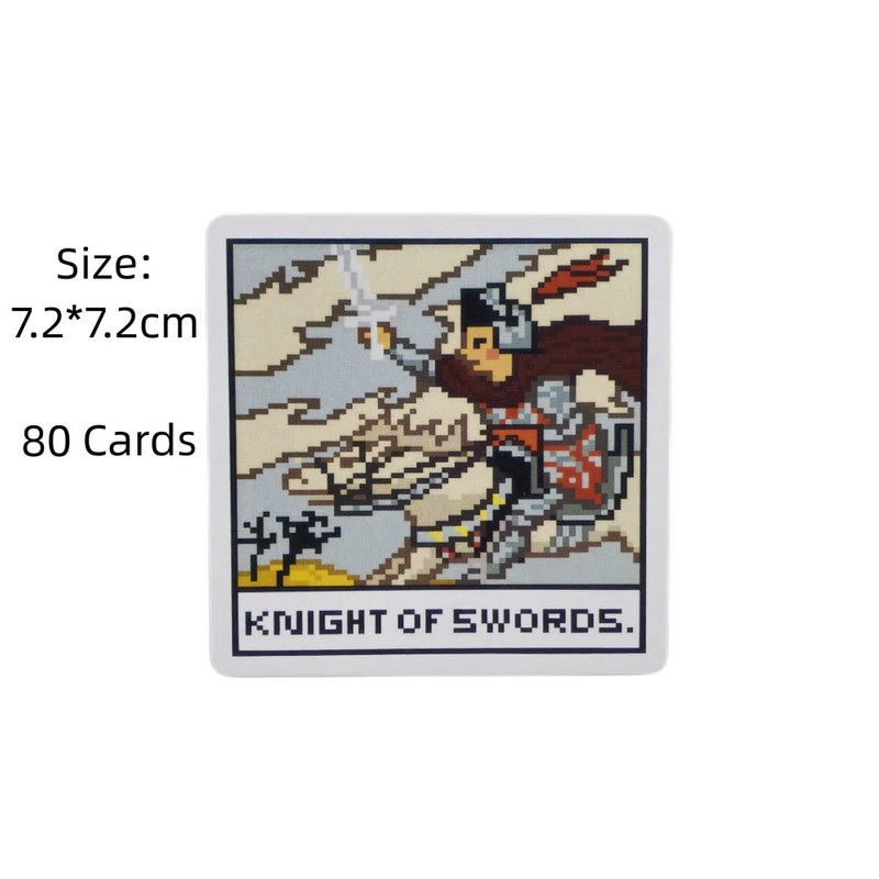 Fantaasia Taro kaardipakk 80 Oracle English Visiions Ennustamisväljaanne Borad Mängumängud