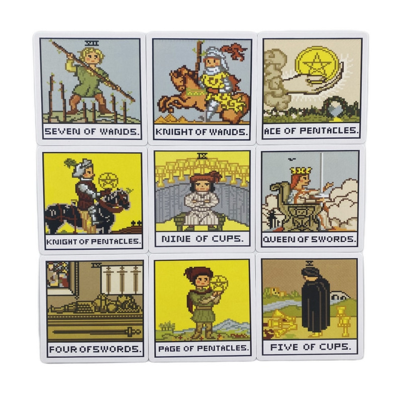 Fantaasia Taro kaardipakk 80 Oracle English Visiions Ennustamisväljaanne Borad Mängumängud