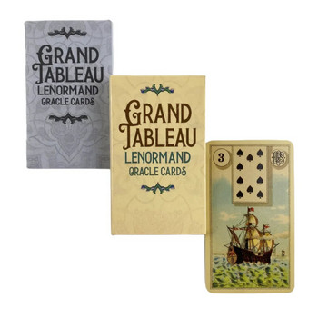 Grand Tableau Lenormand Oracle Cards A 36 English Divination Edition Deck Borad Games