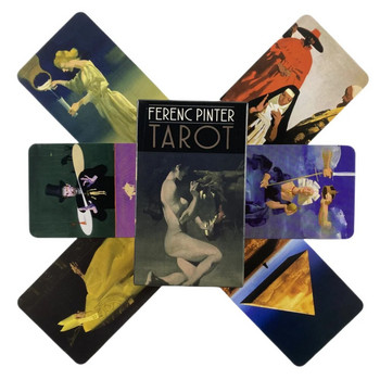 Ferenc Pinter Tarot Cards A 78 Deck Oracle English Visions Divination Edition Borad Παίζοντας παιχνίδια