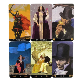 Ferenc Pinter Tarot Cards A 78 Deck Oracle English Visions Divination Edition Borad Παίζοντας παιχνίδια