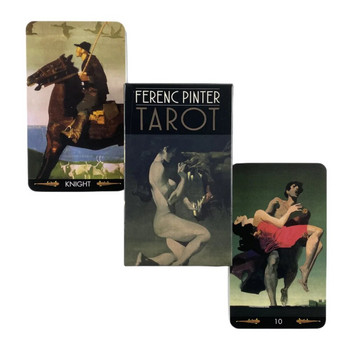 Ferenc Pinter Tarot Cards A 78 Deck Oracle English Visions Divination Edition Borad Playing Games
