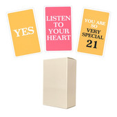 Mini Tarot Astrologie Oracle kaardipaki ennustused ingliskeelne versioon Mängumati mäng Saladuslik vaimne altar Saatus sõbrad