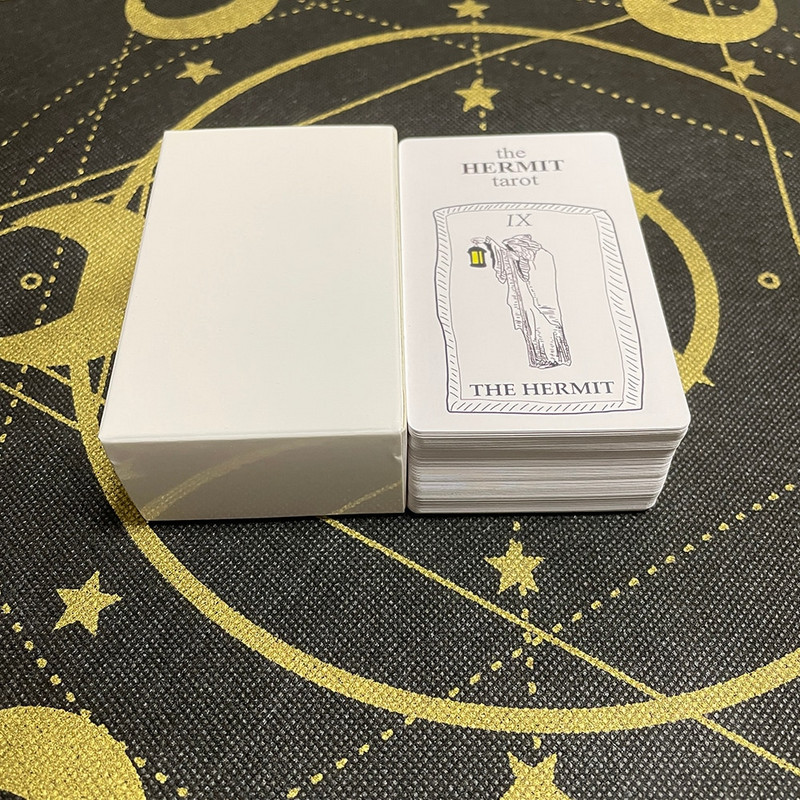 Mini Tarot Astrologie Oracle kaardipaki ennustused ingliskeelne versioon Mängumati mäng Saladuslik vaimne altar Saatus sõbrad