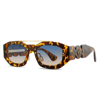 Гореща разпродажба, ново пристигане, популярни мъжки и дамски слънчеви очила с малка многоъгълна рамка с дизайн на луксозна марка за унисекс очила