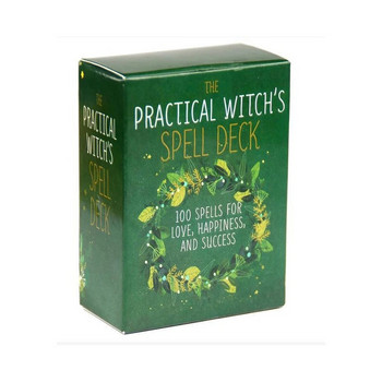 Tarot Crads The Practical Witch\'s Spell Deck Tarot Crads Of Time Παιχνίδι Oracle Deck English Vision Edition Oracle Επιτραπέζια παιχνίδια
