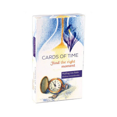 Tarot Crads Praktilise nõia loitsu tekk Tarot Crads Of Time Oracle Deck Game Inglise Vision Edition Oracle lauamängud