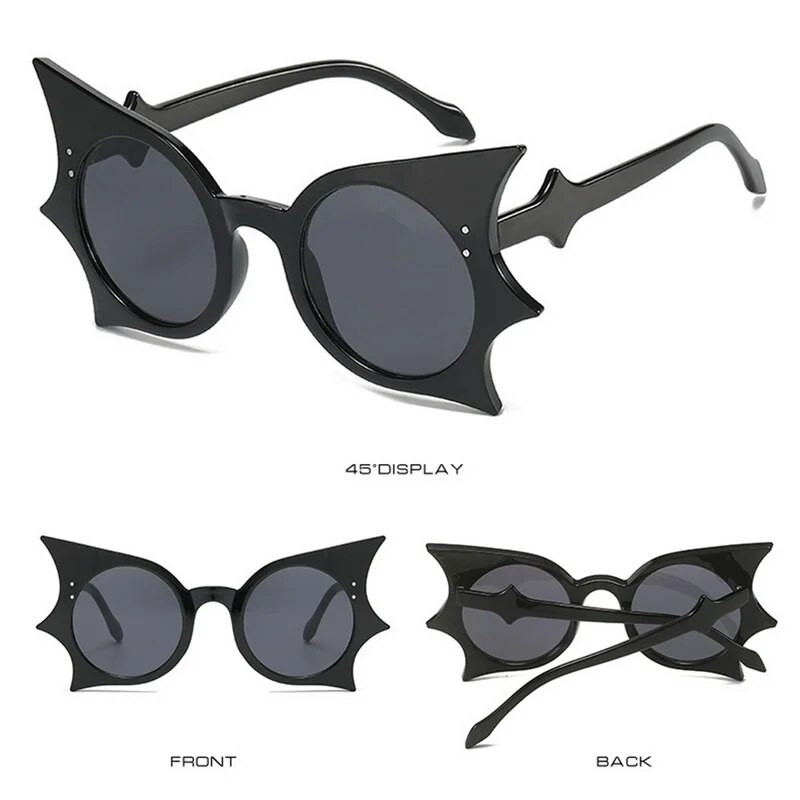 Punk Leopard Butterfly Saulesbrilles Jaunas Sievietes Vīriešu Modes Seksīgas Cat Eye Saulesbrilles Sieviešu Briļļu tendences Sikspārņu brilles Uv400 Oculos