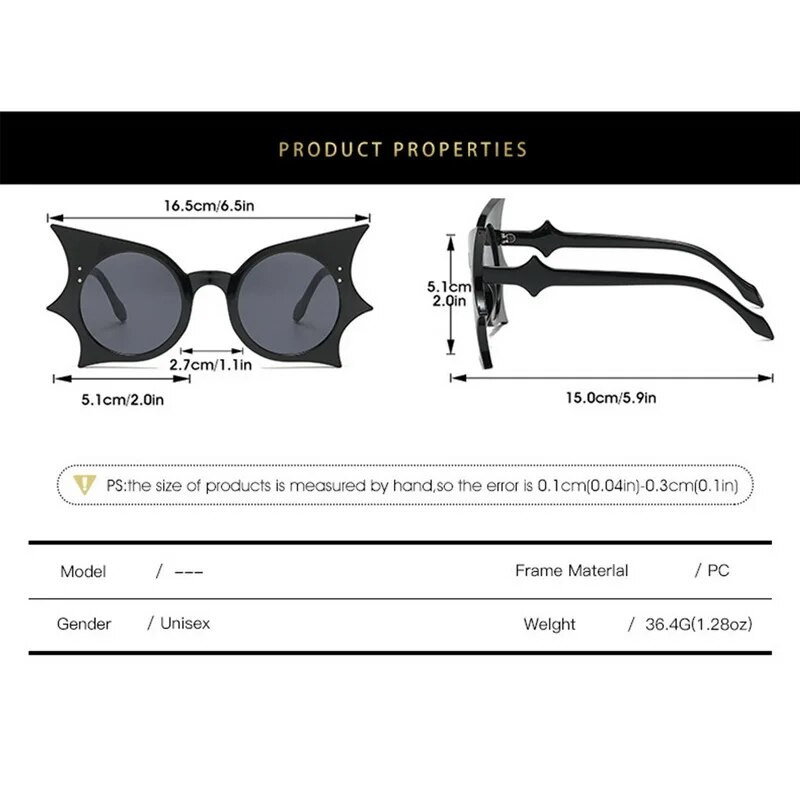 Punk Leopard Butterfly Saulesbrilles Jaunas Sievietes Vīriešu Modes Seksīgas Cat Eye Saulesbrilles Sieviešu Briļļu tendences Sikspārņu brilles Uv400 Oculos