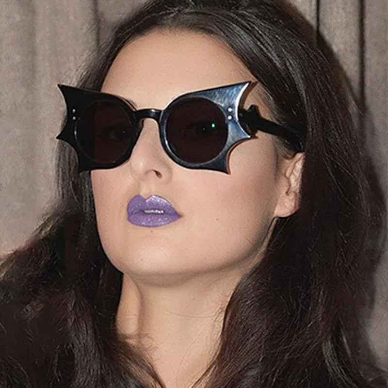 Punk Leopard Butterfly Saulesbrilles Jaunas Sievietes Vīriešu Modes Seksīgas Cat Eye Saulesbrilles Sieviešu Briļļu tendences Sikspārņu brilles Uv400 Oculos