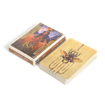 ΝΕΑ ISIS Oracle Cards Tarot Card Game Tarot Deck with Guidebook Επιτραπέζιο παιχνίδι για ενήλικες Family Oracle for Fate Divination