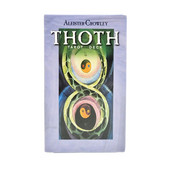 12 x7cm standardne veličine Thoth Tarot s vodičem Tarot stol Ležerna zabava za prijatelje, stolna društvena igra