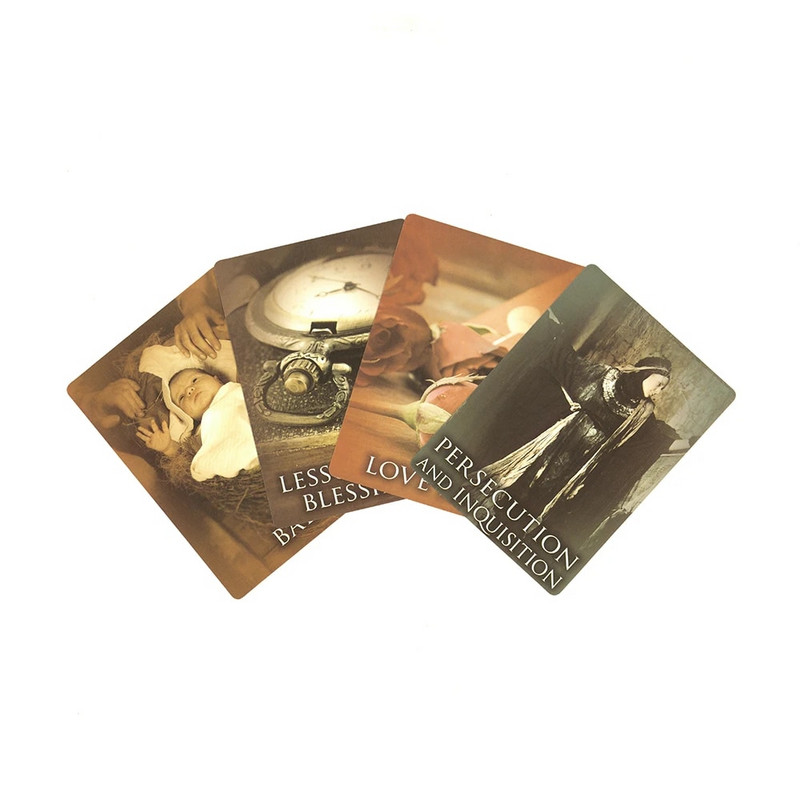 Iepriekšējās dzīves zīlēšanas Orākulu kārtis Doreen Virtue Deck Fortune Telling Love Galda spēles Taro kārtis iesācējiem