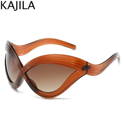 Seksīgas kaķu acu saulesbrilles sievietēm 2023. gada luksusa zīmola Fashion Streak Cateye saulesbrilles dāmu vintage briļļu ēnas Bezmaksas piegāde