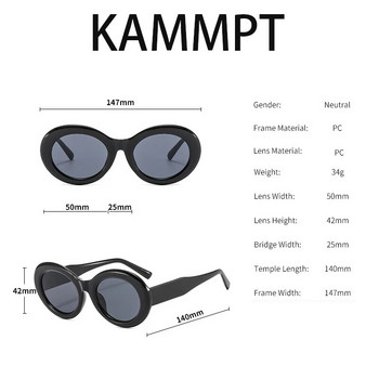 KAMMPT Слънчеви очила Дамски цветни ивици Винтидж слънчеви очила с шарка на зебра Мъжки маркови дизайнерски очила Женски Oculos De Sol UV400