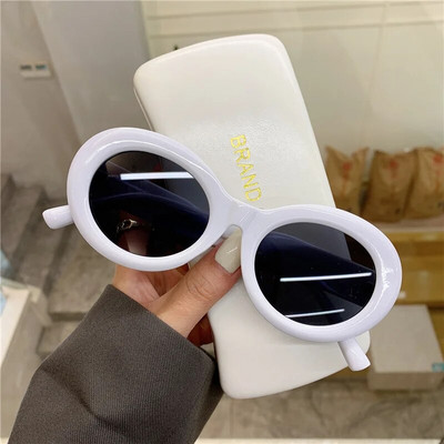 KAMPT Γυναικεία γυαλιά ηλίου Πολύχρωμες ρίγες Vintage Ζέβρα Γυαλιά ηλίου Ανδρικά επώνυμα γυαλιά Γυναικεία Oculos De Sol UV400